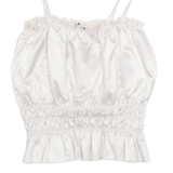 ZARA Womens Camisole Top Gold Sleeveless L