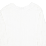 ZARA Womens Oversized Blouse White S