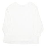 ZARA Womens Oversized Blouse White S
