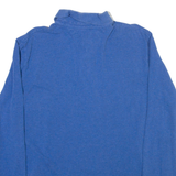 TOMMY HILFIGER Mens Polo Shirt Blue Long Sleeve M