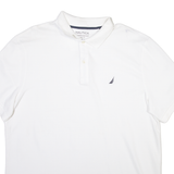 NAUTICA Mens Polo Shirt White 2XL