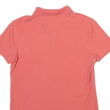 TOMMY HILFIGER Womens Polo Shirt Pink XS
