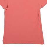 TOMMY HILFIGER Womens Polo Shirt Pink XS