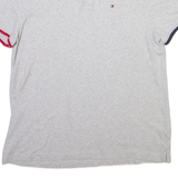 TOMMY HILFIGER Mens Polo Shirt Grey L