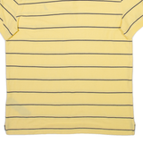 NAUTICA Mens Polo Shirt Yellow Striped 2XL
