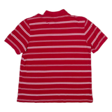 CHAPS Mens Polo Shirt Red Striped XL