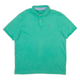 TOMMY HILFIGER Mens Polo Shirt Green XL