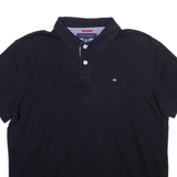 TOMMY HILFIGER Mens Polo Shirt Blue M