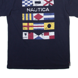 NAUTICA Mens Polo Shirt Blue L