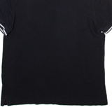 TOMMY HILFIGER Mens Polo Shirt Black M