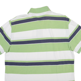 TOMMY HILFIGER Mens Polo Shirt Grey Striped XL
