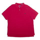 CHAPS Mens Polo Shirt Red XL