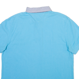 TOMMY HILFIGER Mens Polo Shirt Blue L