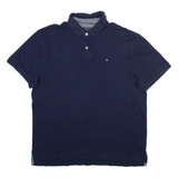 TOMMY HILFIGER Mens Polo Shirt Blue M