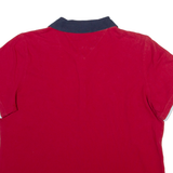 TOMMY HILFIGER Womens Polo Shirt Red XL