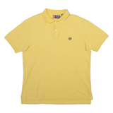 CHAPS Mens Polo Shirt Yellow L