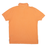 TOMMY HILFIGER Mens Polo Shirt Orange M