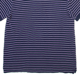 CHAPS Mens Polo Shirt Blue Striped M