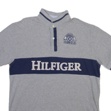 TOMMY HILFIGER Mens Polo Shirt Grey XL