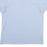 CALVIN KLEIN Mens Polo Shirt Blue S