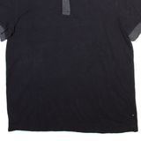 NAUTICA Mens Polo Shirt Black XL
