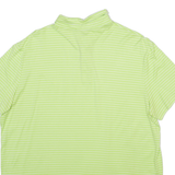 POLO RALPH LAUREN Mens Polo Shirt Grey Striped L
