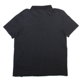 CALVIN KLEIN Mens Polo Shirt Black M