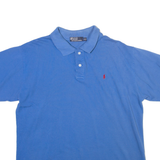 POLO RALPH LAUREN Mens Polo Shirt Blue 2XL