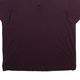CALVIN KLEIN Mens Polo Shirt Maroon L