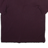 CALVIN KLEIN Mens Polo Shirt Maroon L