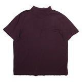 CALVIN KLEIN Mens Polo Shirt Maroon L