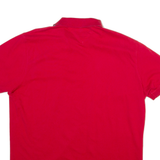 TOMMY HILFIGER Mens Polo Shirt Red L