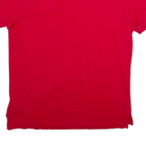 TOMMY HILFIGER Mens Polo Shirt Red L