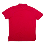 TOMMY HILFIGER Mens Polo Shirt Red L