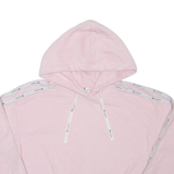 CHAMPION Cropped Towelling Womens Pink Hoodie M