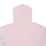 CHAMPION Cropped Towelling Womens Pink Hoodie M