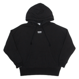 ADIDAS Womens Black Hoodie UK 10