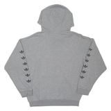ADIDAS Womens Grey Hoodie UK 10