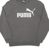 PUMA Mens Grey Hoodie S