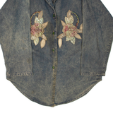 Womens Jacket Grey Floral L