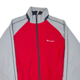 CHAMPION Mens Track Jacket Grey Colourblock 2XL