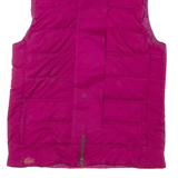 LACOSTE Womens Puffer Gilet Pink S