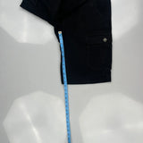 True Religion Cargo Shorts - 34W 11L Black Cotton