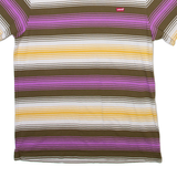 LEVI'S Striped Mens T-Shirt Green S