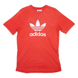 ADIDAS ORIGINALS Mens T-Shirt Pink S