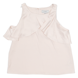 COAST Womens Top Pink Off Shoulder UK 10