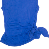 PHASE EIGHT Womens Vest Blue Sleeveless UK 14