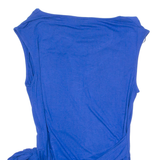 PHASE EIGHT Womens Vest Blue Sleeveless UK 14