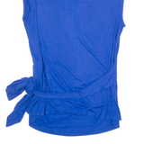 PHASE EIGHT Womens Vest Blue Sleeveless UK 14