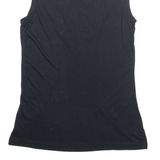 LAUREN RALPH LAUREN Womens Printed Vest Black Sleeveless M